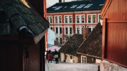 En eldre herregård med leiligheter i Oslo